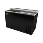 image of Asber ADBC-50 Two Sliding Lids Bottle Cooler, 510 Cans - 50-1/2"W x 26-1/2"D x 33-3/8"H