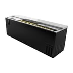 image of Asber ADBC-94 Three Sliding Lids Bottle Cooler, 1050 Cans - 95-1/2"W x 26-1/2"D x 33-3/8"H
