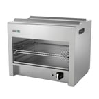 image of Asber AECM-24 24" Gas Infrared Countertop Cheesemelter - 20,000 BTU