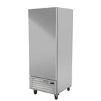 image of Asber ARF-17 27" One Section Reach-in Freezer w/ Solid Reversible Door, Bottom Mounted, 17 cu. ft.