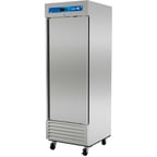 image of Asber ARF-23-H 27" One Section Reach-in Freezer w/ Solid Door, Bottom Mounted, 23 cu. ft.