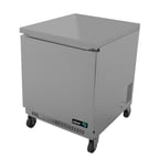 image of Asber AUTF-27 HC 27" 1-Section Undercounter Freezer w/ 1 Door, 6.4 cu. ft.