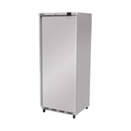 image of Asber AWRR-23-HC AWR One Section Economic Series Reach-in Refrigerator w/ Solid Door, White Interior & Stainless Steel Exterior, 23 cu. ft.