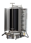 image of Inoksan PDG500NR 47" Gas Gyro Machine with Robax Glass, 200 lbs, 10 Burner