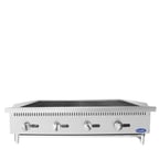 image of Atosa USA ATRC-48 48" Countertop Gas Radiant Charbroiler w/ (4) Burners, 140.000 BTU