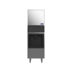 image of Atosa USA HD350-AP-161 Half Cube 350 lb Hotel Ice Machine & Dispenser, Air Cooled, 160 lb Bin