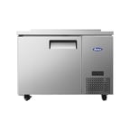 image of Atosa USA MGF44GR 44" 1-Section Worktop Refrigerator w/ 1 Door, 9.7 cu. ft.