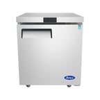 image of Atosa USA MGF8405GRL 27" 1-Section Undercounter Freezer w/ 1 Door, 7.15 cu. ft.