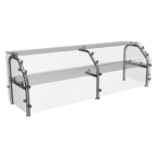 image of Atlas Metal CSG-5B Stationary Sneeze Guard