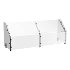 image of Atlas Metal CSG-5F Stationary Sneeze Guard