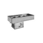 image of Atlas Metal RMX-3 Refrigerated Drop-In Cold Food Well Unit