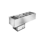 image of Atlas Metal WCM-BT-3 Refrigerated Drop-In Cold Food Well Unit