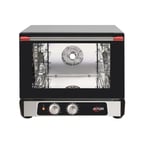 image of Axis AX-513 Single Deck Half Size Electric Convection Oven with Manual Controls