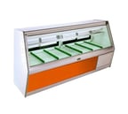 image of MarcRefrig BDL-10 S/C 118" Double Duty Flat Refrigerated Meat Display Case