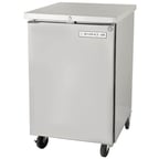 image of Beverage Air BB24HC-1-S 24" 1 Section Black Back Bar Cooler with Solid Door