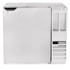 image of Beverage Air BB36HC-1-S 36" 1 Section Black Back Bar Cooler with Solid Door