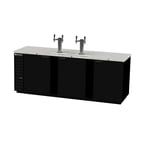 image of Beverage Air DD94HC-1-B 95" Draft Beer Cooler