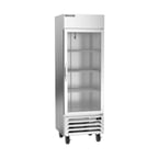 image of Beverage Air HBR19HC-1-G, 27" 1 One Section Reach-In Refrigerator w/ Glass Full Door, Bottom Mount, 1/4 hp, 17.9 cu. ft.