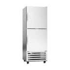 image of Beverage Air RI18HC-HS 27" One Section Reach-In Refrigerator w/ 2 Solid Half Doors, Bottom Mounted, 1/4 hp, 17 cu. ft.