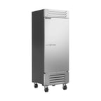 image of Beverage Air SR1HC-1S 30" One Section Solid Door Reach-In Refrigerator w/ Slate Sides, Bottom Mounted, 1/5 hp, 23 cu. ft.