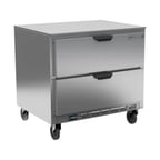 image of Beverage Air UCRD36AHC-2 36" One Section Undercounter Refrigerator w/ 2 Drawers, 8.5 cu. ft.