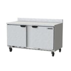 image of Beverage Air WTF60AHC-FIP 60" 2-Section Worktop Freezer w/ 2 Doors, 14.4 cu. ft.