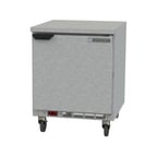 image of Beverage Air WTR27AHC-FLT 27" 1-Section Worktop Refrigerator w/ 1 Door, 6.13 cu. ft.