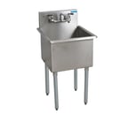 image of BK Resources BK8BS-1-18-14 21" (1) One Compartment Sink