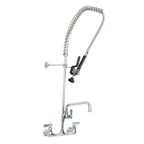 image of BK Resources BKF-SMPR-WB-AF12-G with Add On Faucet Pre-Rinse Faucet Assembly