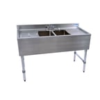 image of BK Resources UB4-21-248TS 48" Underbar Sink Units