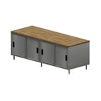 image of BK Resources CMT-3696S 96" Wood Top Work Table