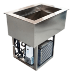 image of BK Resources E-CP3-1 Refrigerated Drop-In Cold Food Well Unit