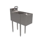 image of BK Resources UB4-18-SS12-GR-PG Underbar Sink Units