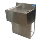 image of BK Resources UBB-18-DB12 Underbar Drain Workboard Unit