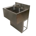 image of BK Resources UBB-21-236LS Underbar Sink Units
