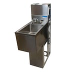 image of BK Resources UBDW-18-1014HS12-P-G Underbar Sink Units