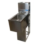image of BK Resources UBDW-21-1014HSS12-PG Underbar Sink Units
