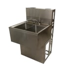image of BK Resources UBDW-21-236LS Underbar Sink Units