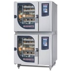 image of Blodgett 61BLG/61BLG Double Stacked Full Size Gas Combi Oven, Boilerless