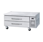 image of Blue Air BACB36-HC 36" 2 Drawers Refrigerated Chef Base w/ Stainless Steel Flat Top