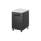 image of Blue Air BBB23-1S-HC 23" One Solid Door Back Bar Cooler, Stainless Steel