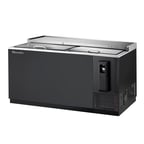 image of Blue Air BBC-65B-HC 64" Bottle Cooler 2 Slide Tops, 20.1 cu. ft.