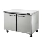image of Blue Air BLUF48-HC 48" 2-Section Undercounter Freezer w/ 2 Doors, 13.1 cu. ft.