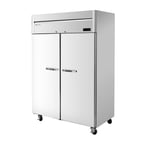 image of Blue Air BSF49T-HC 54" Two Section Reach-In Freezer w/ 2 Solid Doors, Top Mount, 49 cu. ft.