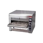 image of BakeMax BMCB001 18-1/2"W Countertop Electric Conveyor Oven, (12) 14" Pizzas Per Hour