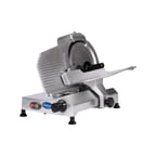 image of Globe Chefmate C9 9" Manual Gravity Feed Electric Food Slicer, Belt Driven