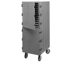 image of Cambro 1826DBCSP615 Non-Electric Insulated Food Storage Box Carrier w/ Security Package, Charcoal Gray 