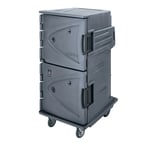 image of Cambro CMBH1826TBC191 Mobile Heated Cabinet