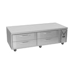 image of Victory CBF72HC 72" 4 Drawers Freezer Chef Base, Marine Edge Top, 14.51 cu. ft.