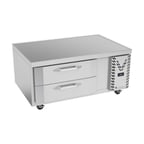 image of Victory CBR48HC-1 48" 2 Drawers Refrigerated Chef Base, Flat Top, 8.59 cu. ft.